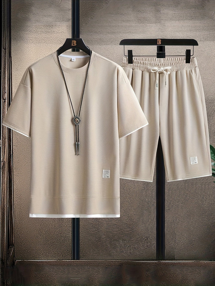 Oren | Set di Lounge in Tessuto Waffle