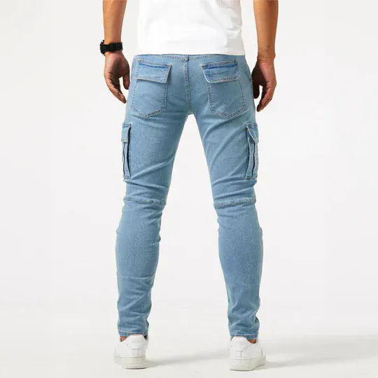 Sergio | Jeans Cargo in Denim