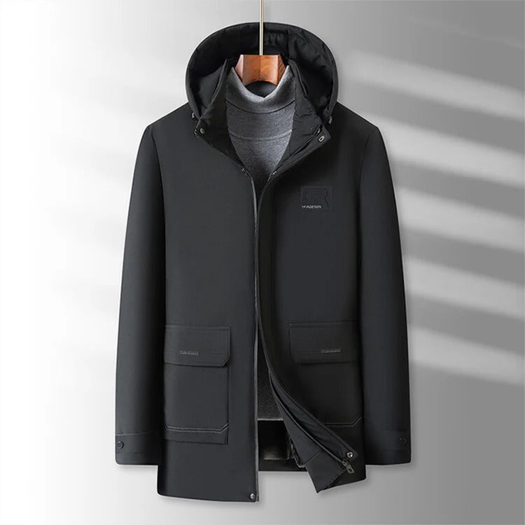 Ulysse | Giacca moderna invernale con cappuccio per uomo
