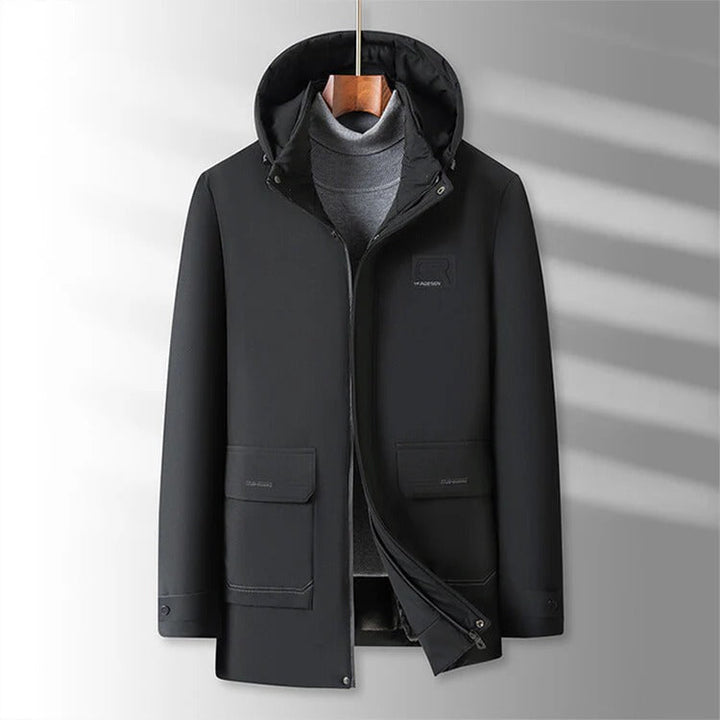 Ulysse | Giacca moderna invernale con cappuccio per uomo