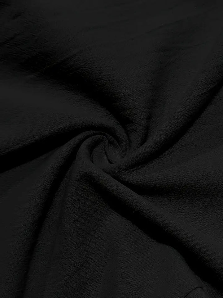 Aurelio | Pantaloni Larghi in Lino con Corda