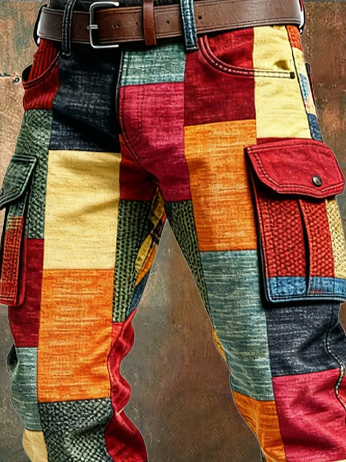 Thijmen | Pantaloni Cargo Artistici