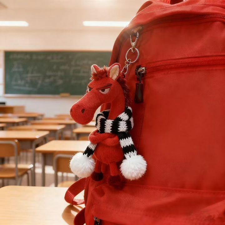 Cavallo nero – Puppetto morbido fatto a mano